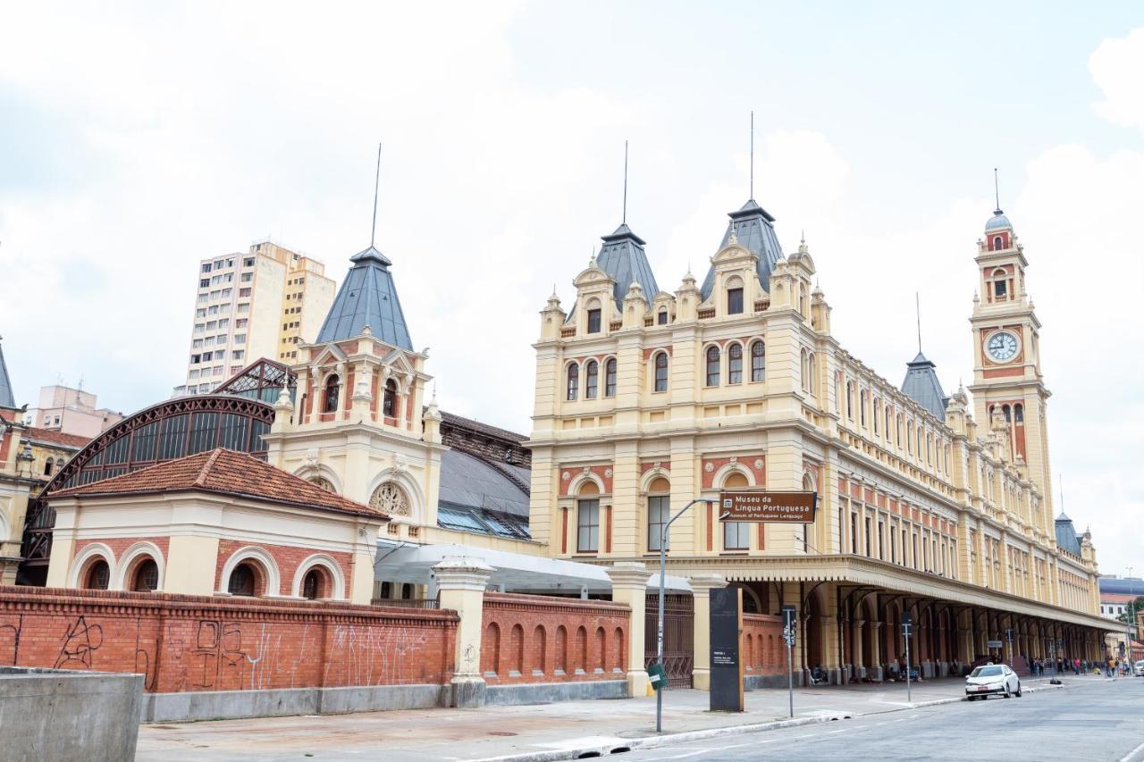 Apartamento Com Wifi Proximo Ao Metro Luz São Paulo Exteriör bild